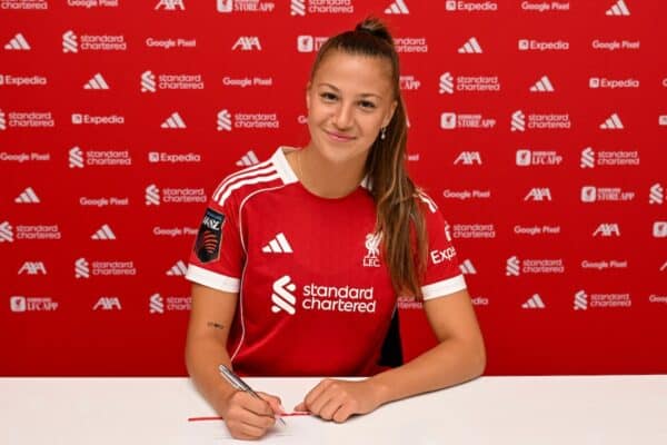 Liverpool Women sign Emilia Szymczak on loan from Barcelona