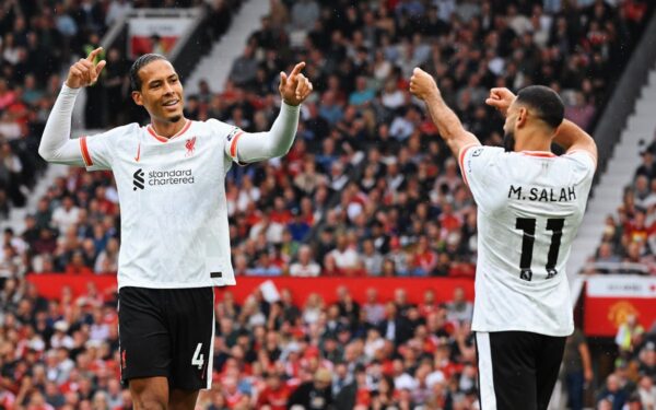 Watch: Virgil van Dijk scores late winner as Liverpool lead 3-2 in stoppage time 