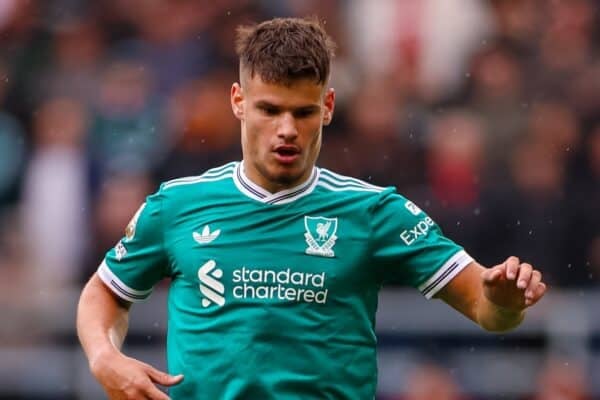 What Milos Kerkez told Arne Slot about dive that earned yellow card