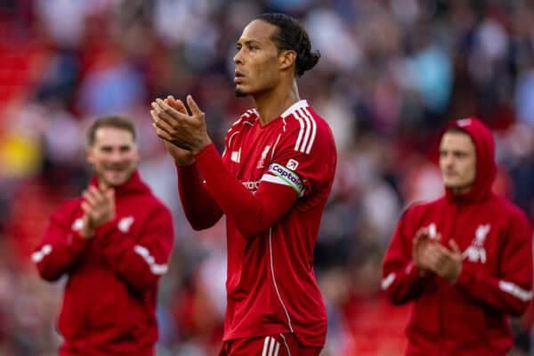 Virgil van Dijk honoured as former club name stand after him