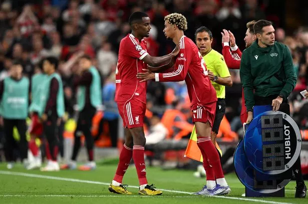 Hugo Ekitike happy to give Arne Slot “coach’s problem” with Alexander Isak 