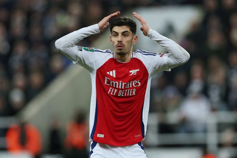 Kai Havertz injury fears confirmed as Arsenal update released before Liverpool clash