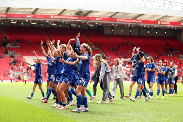 Everton beat Liverpool at Anfield to maintain WSL derby dominance 