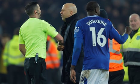 Arne Slot makes his feelings clear after Liverpool's second-half struggles vs Everton 