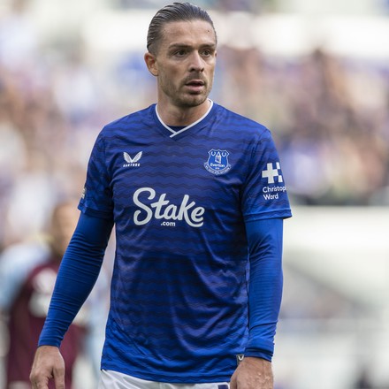 Jack Grealish rages at referee in furious confrontation after Liverpool vs Everton