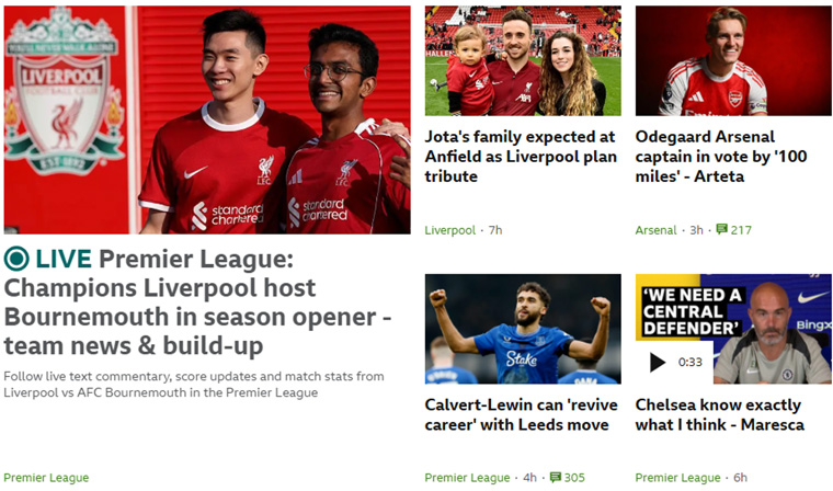 Watch Liverpool vs. Everton – Live Online Streams and TV Info